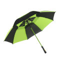 Auto Open Golf Umbrella with Double Layer/Fashion Straight Rain Umbrella/Compact & Reinforced Outdoor Umbrella